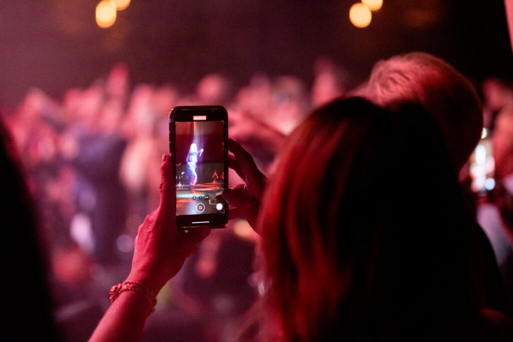 Carrie Underwood Live Event Performance Audience